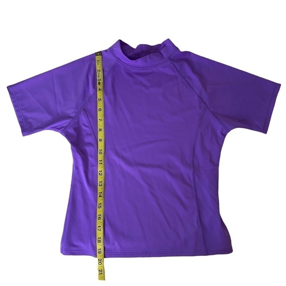 NWT Lands’ End Kids Rash Guard. Size Medium (10-12) - Picture 6 of 8